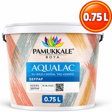 Pamukkale Arge Toptan Aqualac Su Bazlı Doğal Taş Verniği Şeffaf 0.75 Lt