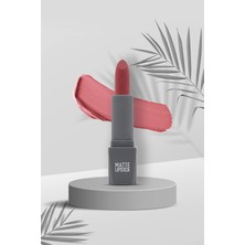 Store Yoğun Renk Veren Uzun Süre Kalıcı Nemlendirici Kadifemsi Mat Ruj - Matte Lipstick 415 Dusty Pink