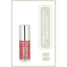Store Mood Shimmer Lip Glaze Lipgloss NO:252 Peach Fizz - Renkli Dudak Parlatıcısı