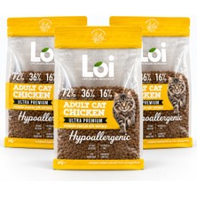 Loi Adult Cat Chicken Tavuklu Kedi Maması 3 x 1 kg