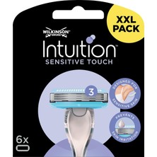 Store Intuition Sensitive Touch Kadın Tıraş Makinesi, 6 Adet