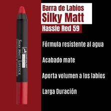 Store Dudak Kalemi - Silky Matt Lipstick - Uzun Süre Kalıcı & Suya Dayanıklı No 59 Hassle Red