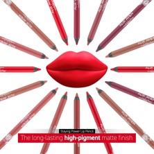 Store Suya Dayanıklı Uzun Süre Kalıcı Yumuşak Dudak Kalemi - Staying Power Lip Pencil 54 Spicy Terracotta