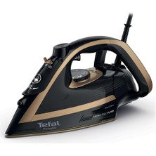 Store FV8064 Puregliss Buharlı Ütü 3000 Watt 280 G/dk Buhar Darbe 0 – 50 G/dk Değişken Buhar Dikey Buharlı Durilium Airglide Autoclean Ütü Tabanı Micro-Calc Filtre, Siyah/altın