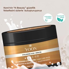 Store Keratin & Hyalüronik Asit Içeren Saç Maskesi, Hasarlı Aşırı Yıpranmış Saçları 360° Yoğun Onarıcı ve Besleyici Saç Bakım Maskesi 250ML