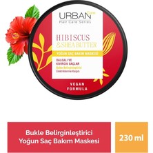 Store Twisted Curls Hibiscus & Shea Butter Kıvırcık ve Dalgalı Saçlara Özel Yoğun Saç Bakım Maskesi 230 Ml- Vegan