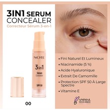Store Cosmetics 3 In 1 Serum Concealer Spf 50 00 Light Nemlendirici ve Aydınlatıcı Göz Altı Kapatıcısı
