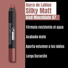 Store Dudak Kalemi - Silky Matt Lipstick - Uzun Süre Kalıcı & Suya Dayanıklı No 57 Iced Macciato