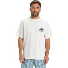 Quiksilver Gh Qs Crystal Jet Ss Beyaz Erkek T-Shirt EQYZT08023-WBK0