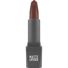 Store Yoğun Renk Veren Uzun Süre Kalıcı Nemlendirici Kadifemsi Mat Ruj - Matte Lipstick 413 Dusty Plum