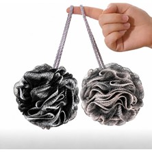 Store Premium Banyo Lifi ve Duş Lif, Yumuşak Vücut Yıkama Lifi, Karışık Renkli Banyo Kesesi, Peeling Etkili Kese, Vücut Keseleme Süngeri- 2'li Paket