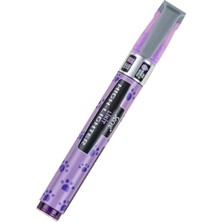Store Lıkıt Kalem Desenli Pastel Lavanta