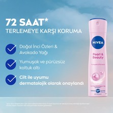 Store Kadın Sprey Deodorant Pearl&beauty 150ML, 48 Saat Koruma ve Nemlendirici Böğürtlen Dudak Bakım Kremi P08354