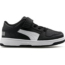Puma Pm Rebound Layup Lo Sl V Ps Siyah Erkek Çocuk Günlük Spor Ayakkabı 37049202