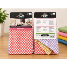 Store 3'lü Müge Mikrofiber Temizlik Bezi 32X32 cm – Süper Emici, Iz Bırakmayan Yüzey Temizlik Bezi – Karma Renk A3-2