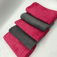 Store Mikrofiber Zor Kir Temizlik Bezi 5'li Paket, Inatçı Kirler ve Lekeler Için Çift Taraflı ve Telli Zor Kir Bezi 40X40 cm