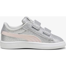 Puma Pumasmash 3.0 Glit Glam V In Gri Kız Çocuk Günlük Spor Ayakkabı 39468802