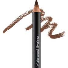 Store Suya Dayanıklı Mat Göz Kalemi (Kahve) - Waterproof Eyeliner - 105 Warm Brown - 8690604109050