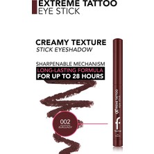 Store Extreme Tattoo Mat & Işıltılı Asansörlü Kalemtıraşlı Jel Göz Kalemi & Far Stick