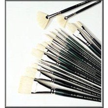 Store 5977703 Winton Yelpaze Fırçası - No.3-45 Mm, Yağlı Boya, Akrilik Boya ve Alkid Boya Için
