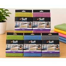 Store Mikrofiber Flieder Leylak Yüzey Temizlik Bezi 40X40 cm – Süper Emici Genel Temizlik Bezi – Karma Renk