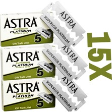 Store Susicit Superior Premium Platinum Çift Kenarlı Güvenlik Tıraş Bıçağı, 5 Adet (3'lü Paket)