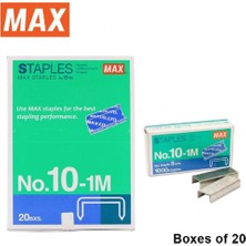 Store Usa Corp. 20 Karton (20.000 Zımba Teli) Otantik Zımba Teli No. 10-1m Ofis Zımbası Için