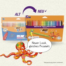 Store Kid Couleur Ultra Yıkanabilir Keçeli Boya Kalemi 24 Renk, Kolayca Çoğu Kumaştan Çıkar, Su Bazlı Keçeli Kalem
