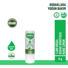 Store %100 Doğal Dudak Koruyucu Nane & Limon Bitkisel Lipbalm Krem Nemlendirici Parlatıcı Onarıcı 6 G