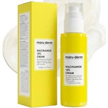 Store Maruderm Niacinamide%10 Leke Karşıtı ve Gözenek Görünümü Inceltici Krem – Düzensiz Cilt Tonu ve Dokusuna Karşı Yoğun Etkili Bakım Kremi, 200 ml