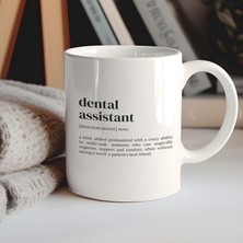 Store Tanım Kupa Diş Asistanı, Kahve Kupa, Komik Diş Hediyesi, F Ingilizce Kupa