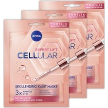Store Cellular Filler Dolgunlaştırıcı Yüz Maskesi,hyaluronik Asit ve Kolajentetikleyici,x3 Adet