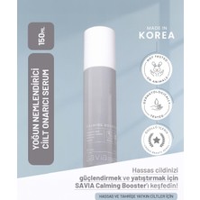 Store Savia Calming Booster – Cilt Bariyerini Güçlendiren Yatıştırıcı Serum, Panthenol, Hyaluronik Asit ve Peptit Içerikli, Leke ve Kızarıklık Karşıtı Kore Cilt Bakım Serumu - 150 ml