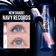 Store New York Sky High Navy Blue Mavi Maskara - Kirpiklerde Limitsiz Uzunluk ve Hacim Etkisi