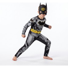Urban Trend Store Çocuk Batman Kaslı Kostümü – Maske Hediyeli Kostüm Seti