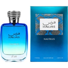 Rasasi Hawas Nautilus Edp 100 ml Erkek Parfüm | Deniz Notaları Ambergris Sedir Ağacı Odunsu Ferah Koku