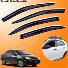 Friemats Ford Focus 1 Sedan Krom Cam Rüzgarlığı Abs Nikelajlı Mügen Cam Rüzgarlığı 1998-2005 Arası 4 Parça