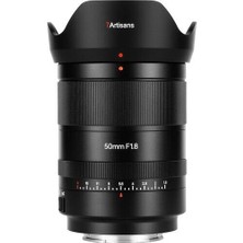7ARTISANS 50MM F/1.8  E Mount Full Frame L Lens