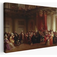 Cepahir Benjamin Franklin Danışma Meclisi Huzuruna Çıkıyor TABLOSU-6542