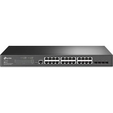 TP-Link Tp-Lınk Omada TL-SG3428 24 Port Gıgabıt+4xgıgabıt Sfp Uplınk L2+ Yönetilebilir Rackmount Swıtch
