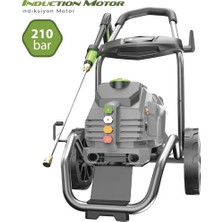 Lutian LT892G-3100C 3100 W. 210 Bar Yüksek Basınçlı Yıkama Makinesi