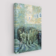Cepahir Vincent Van Gogh Tutuklular Çemberi Tablosu -6445
