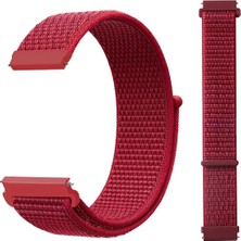 Dmay Qcy Watch Gt / Gt 2 / Gs / Gs 2 / Gts / Gtc / Qcy Active Gt / Gx Uyumlu Hasır Dokuma Kumaş Kordon 22