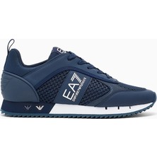 Ea7 Black And White 10TH Anniversary Sneakers Navy