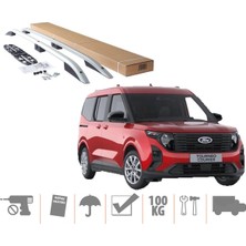 Ekolmaks Ford Courier Üst Port Bagaj Tavan Çıtası 2024 Sonrası Gri