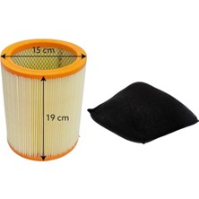 MFS Fakir Uyumlu Ext 2300 / Ext 2400 / Ext 2500 / Ext 3600 Silindir Filtre ve Sünger Filtre