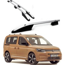 Ekolmaks Volkswagen Caddy Üst Port Bagaj Tavan Çıtası 2020-2021-2022 Gri