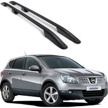 Ekolmaks Nissan Qashqai Üst Port Bagaj Tavan Çıtası 2007-2013 Siyah