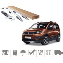 Ekolmaks Opel Combo Kısa Şase Üst Port Bagaj Tavan Çıtası 2019 Sonrası Gri