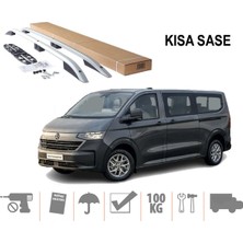 Ekolmaks Volkswagen Transporter Kısa Şase Üst Port Bagaj Tavan Çıtası 2024 Sonrası Gri